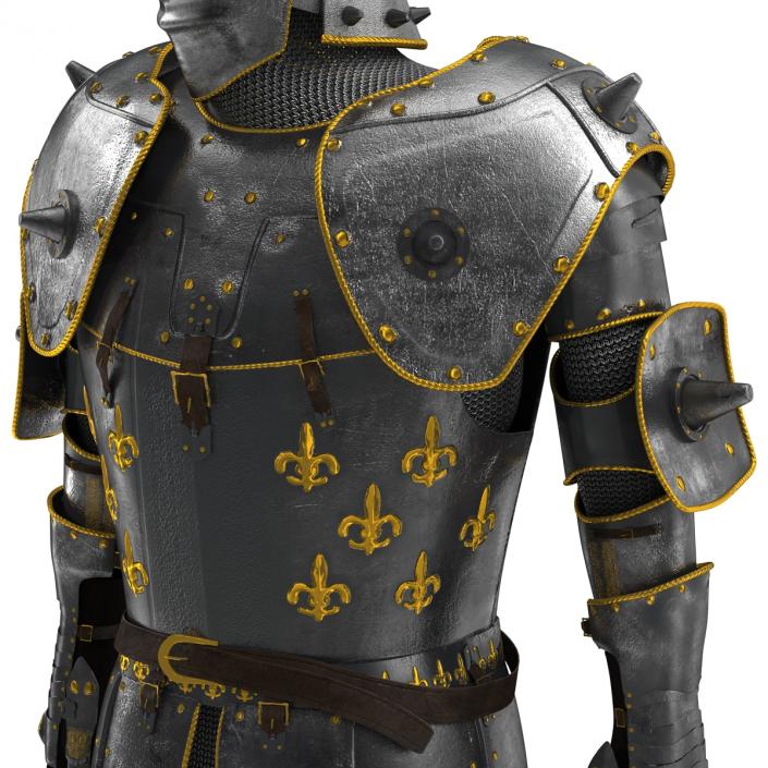 Medieval Suit of Armor 2 3D model