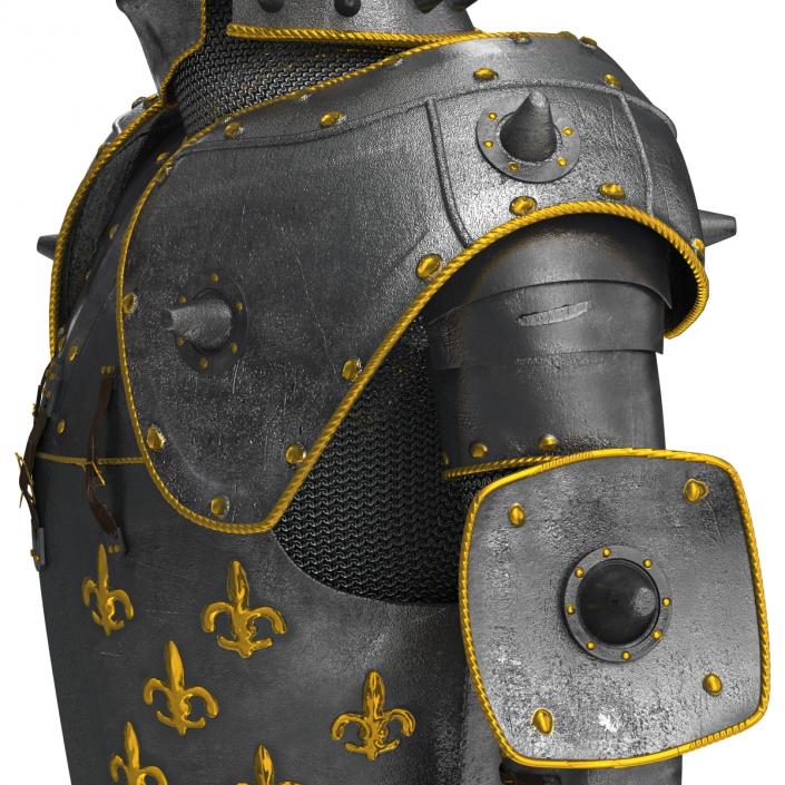 Medieval Suit of Armor 2 3D model