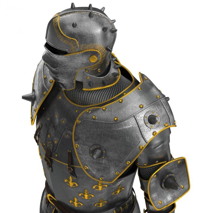 Medieval Suit of Armor 2 3D model