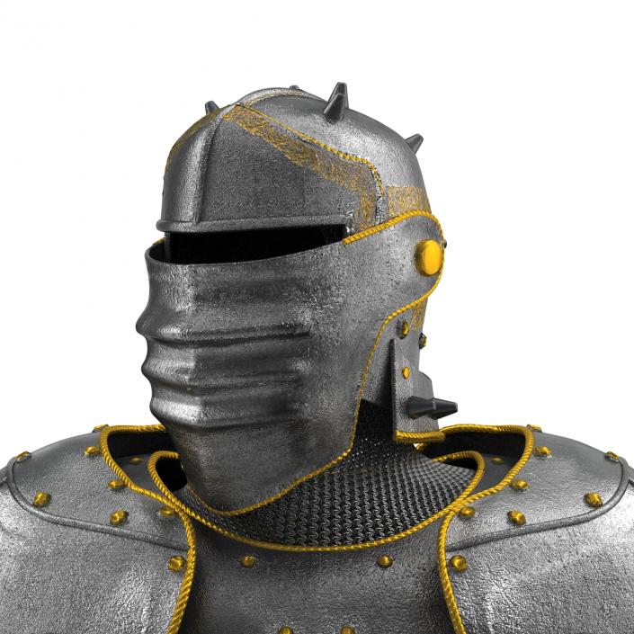 Medieval Suit of Armor 2 3D model