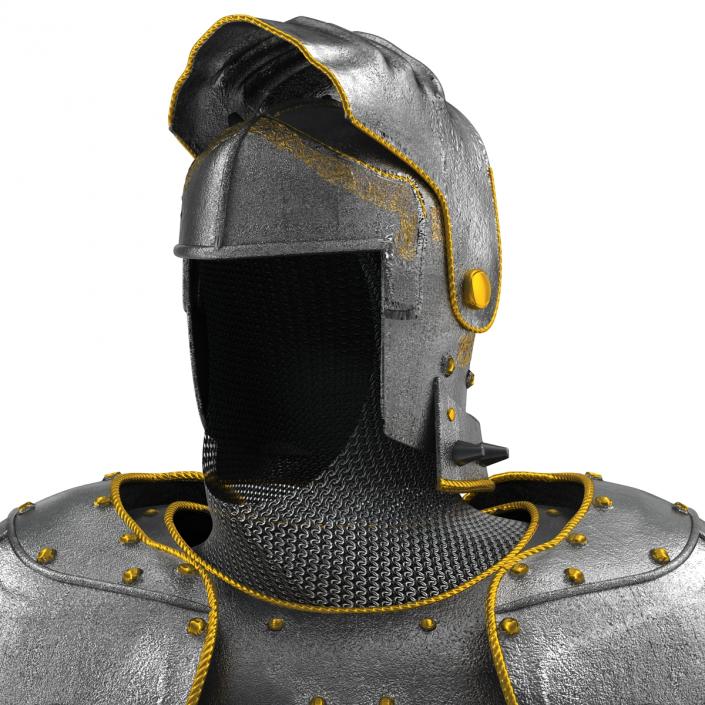 Medieval Suit of Armor 2 3D model