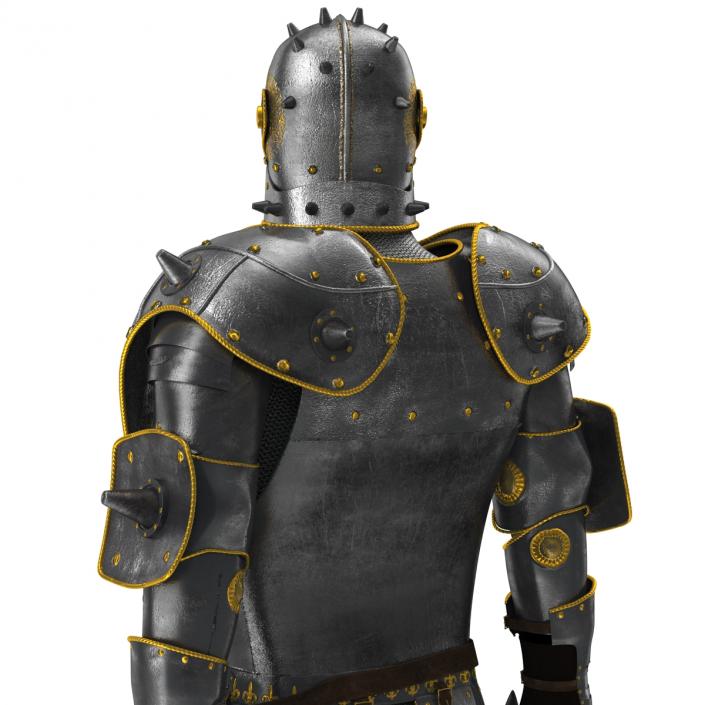 Medieval Suit of Armor 2 3D model