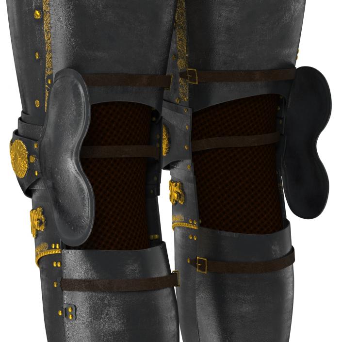 Medieval Suit of Armor 2 3D model