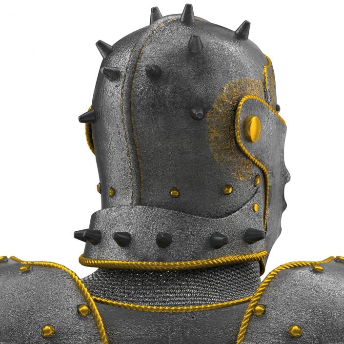 Medieval Suit of Armor 2 3D model