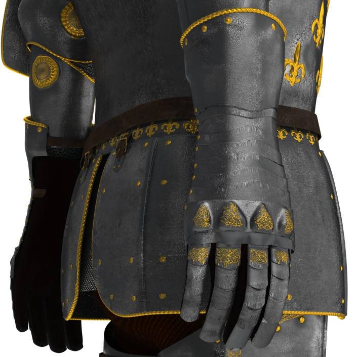 Medieval Suit of Armor 2 3D model