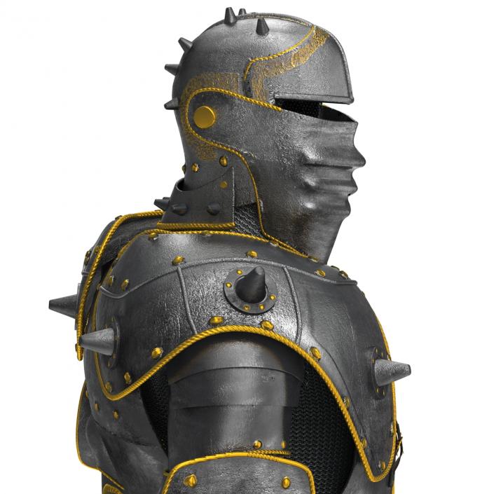 Medieval Suit of Armor 2 3D model