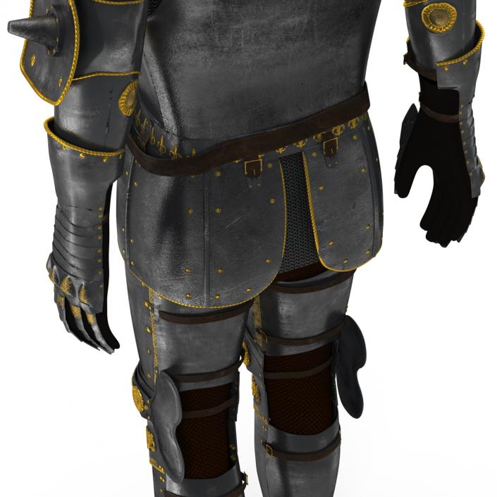 Medieval Suit of Armor 2 3D model