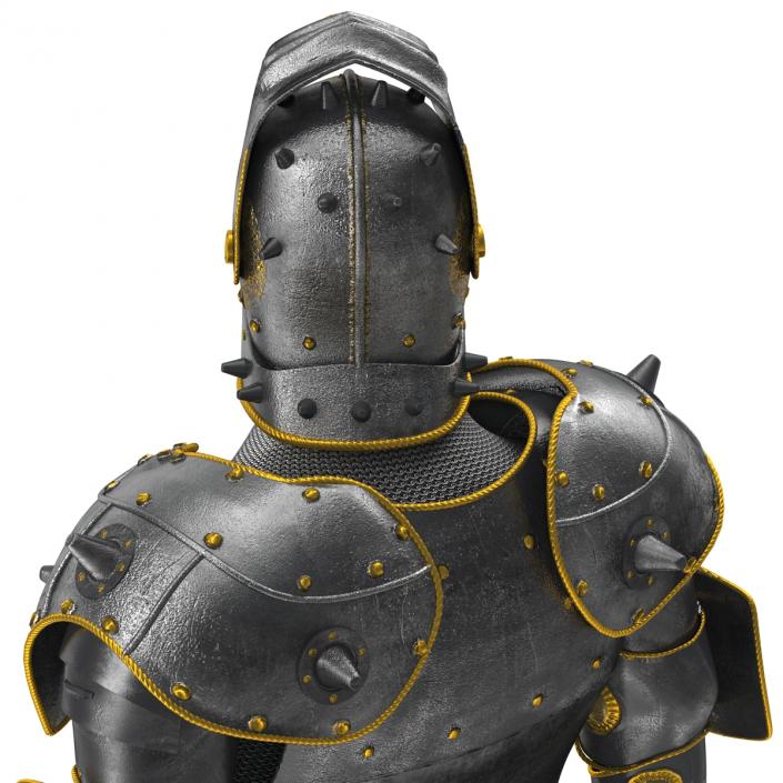 Medieval Suit of Armor 2 3D model