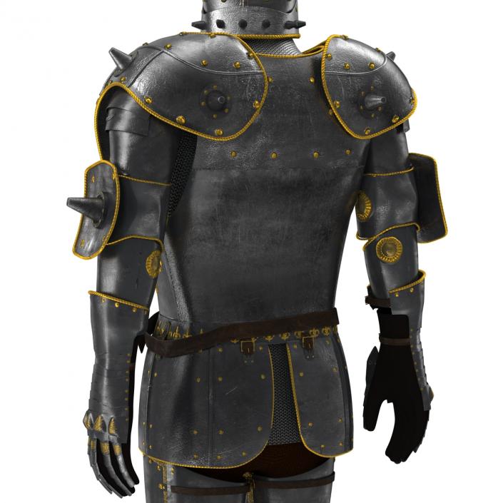 Medieval Suit of Armor 2 3D model