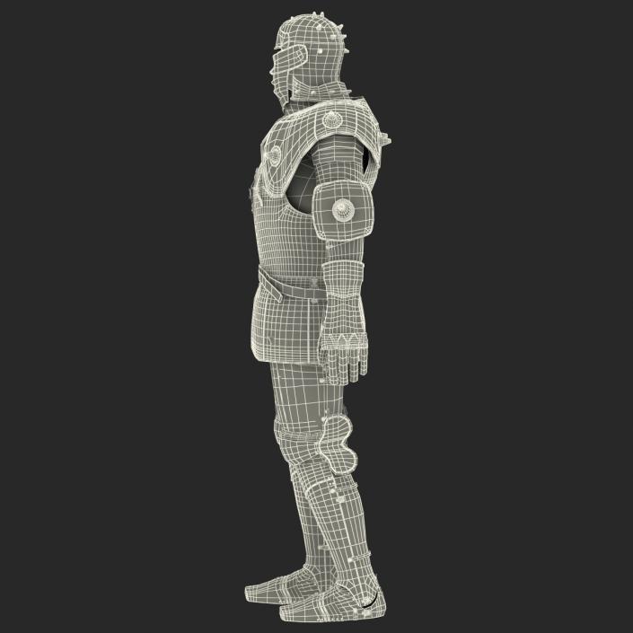 Medieval Suit of Armor 2 3D model