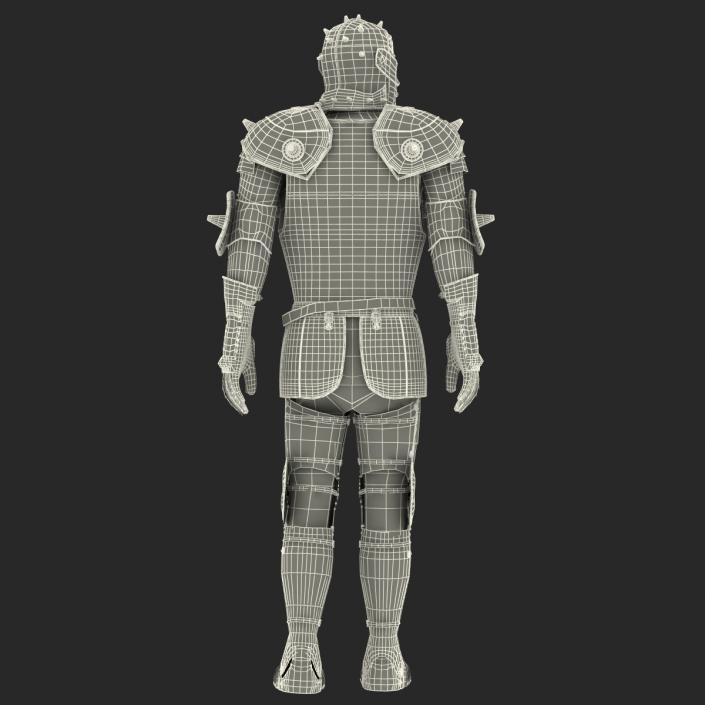 Medieval Suit of Armor 2 3D model