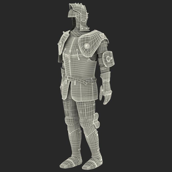 Medieval Suit of Armor 2 3D model