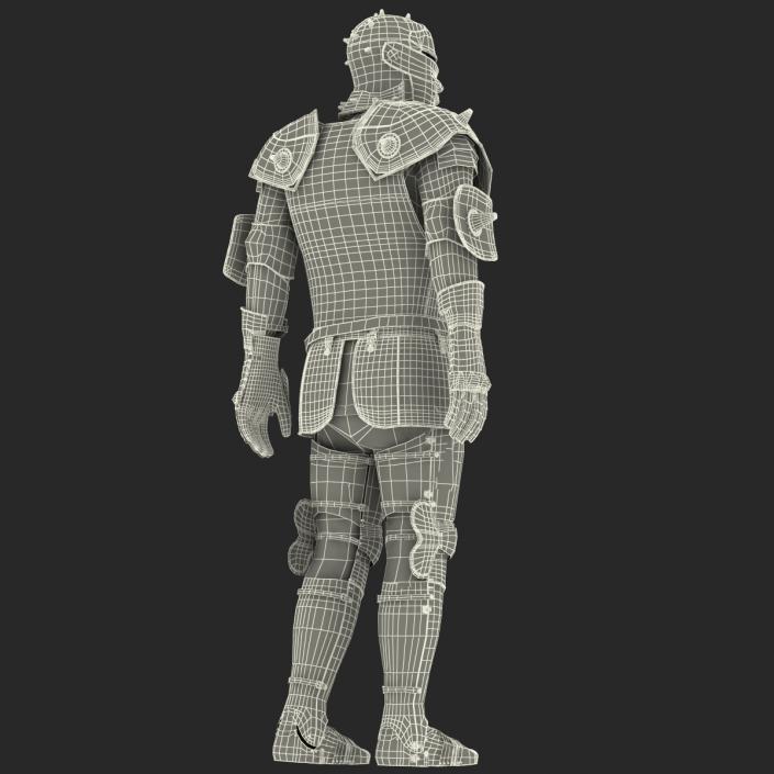 Medieval Suit of Armor 2 3D model