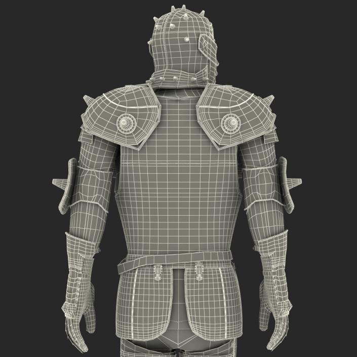 Medieval Suit of Armor 2 3D model