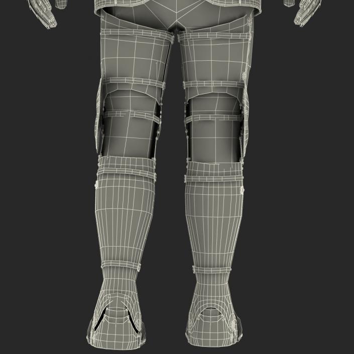 Medieval Suit of Armor 2 3D model