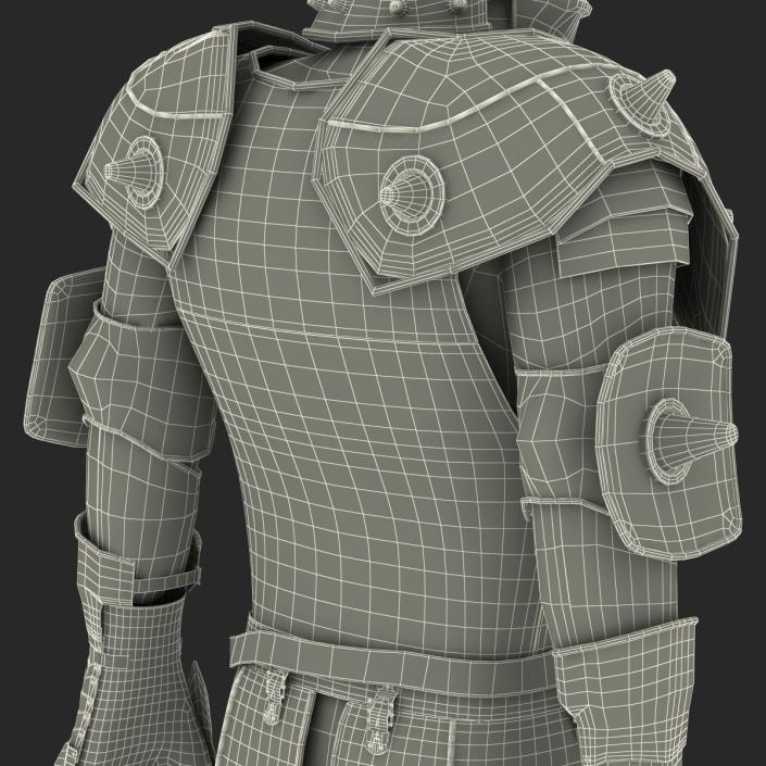 Medieval Suit of Armor 2 3D model