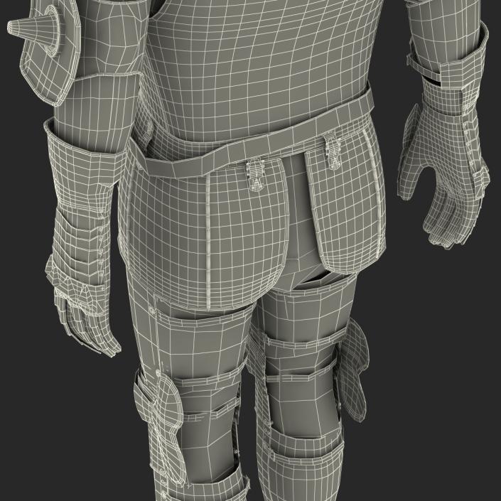 Medieval Suit of Armor 2 3D model