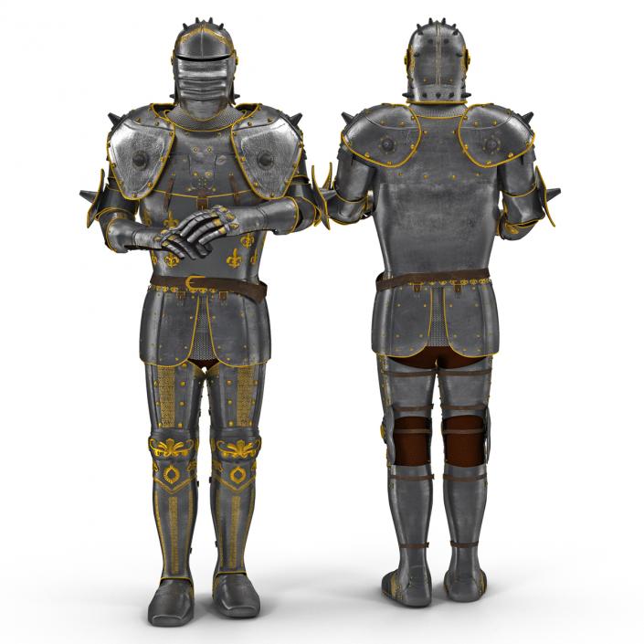 Medieval Suit of Armor 3 3D model