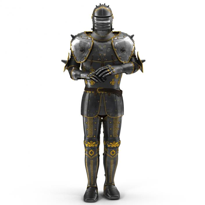 Medieval Suit of Armor 3 3D model