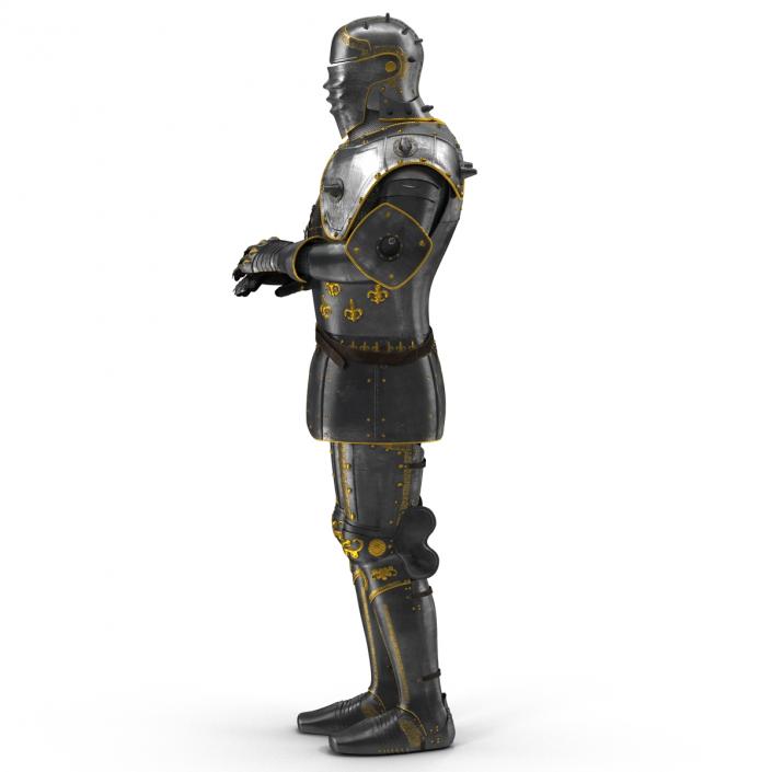 Medieval Suit of Armor 3 3D model