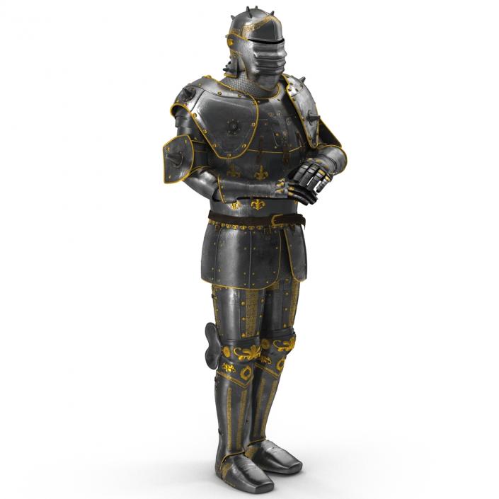 Medieval Suit of Armor 3 3D model