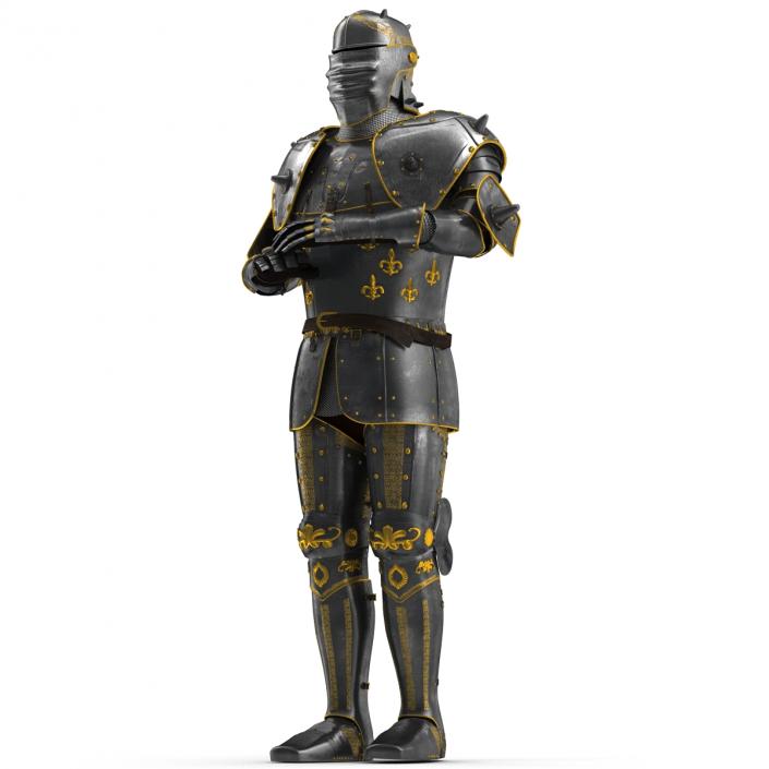 Medieval Suit of Armor 3 3D model