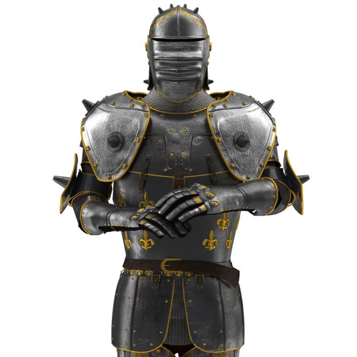 Medieval Suit of Armor 3 3D model