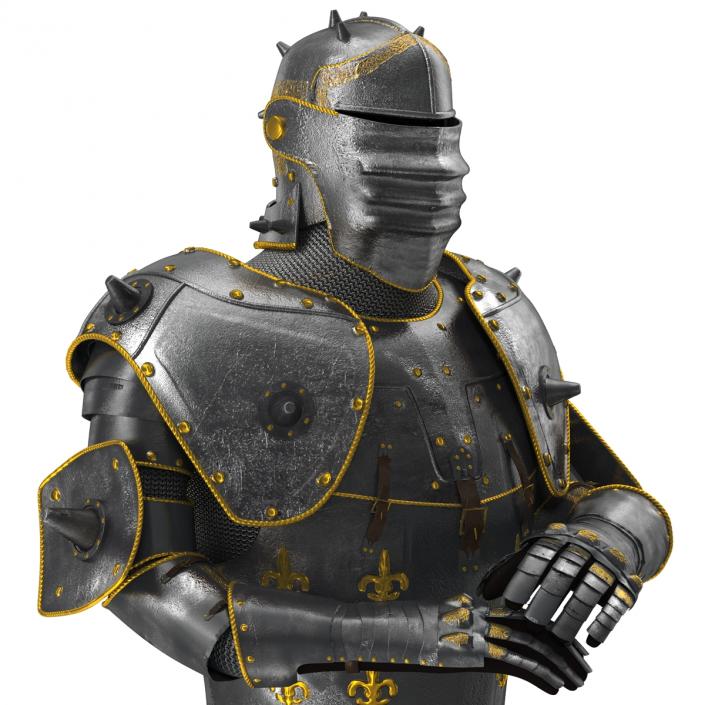 Medieval Suit of Armor 3 3D model