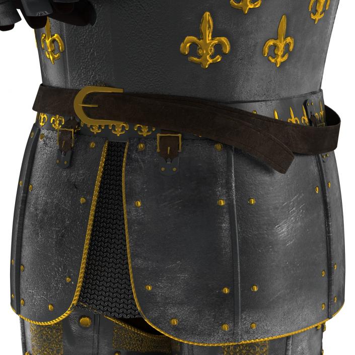 Medieval Suit of Armor 3 3D model