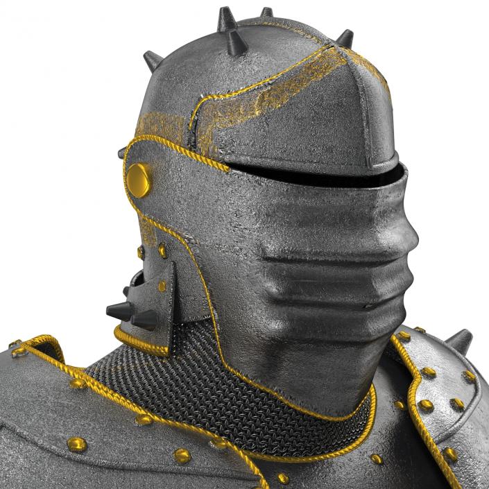 Medieval Suit of Armor 3 3D model