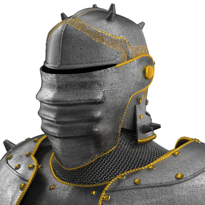 Medieval Suit of Armor 3 3D model