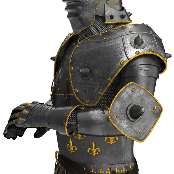 Medieval Suit of Armor 3 3D model