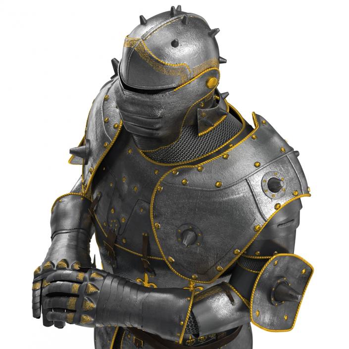 Medieval Suit of Armor 3 3D model