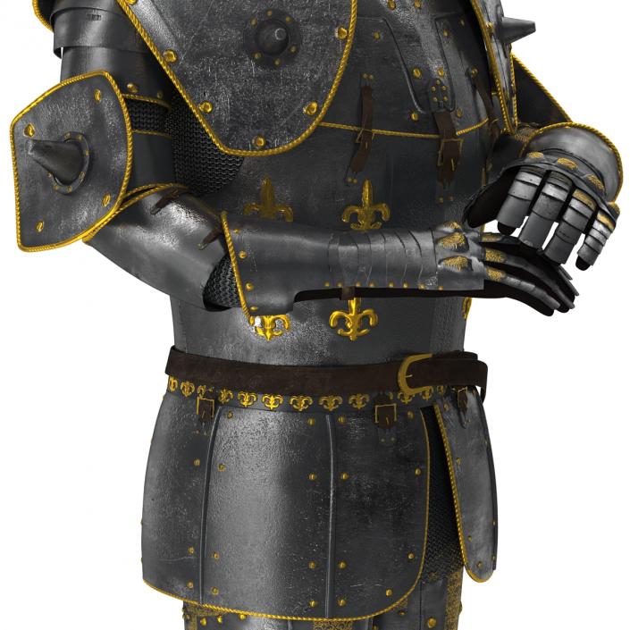 Medieval Suit of Armor 3 3D model