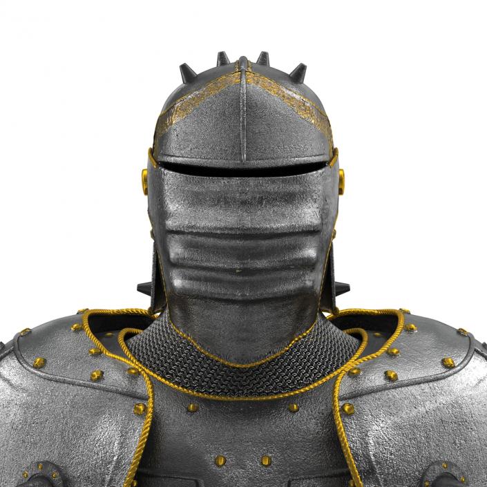 Medieval Suit of Armor 3 3D model