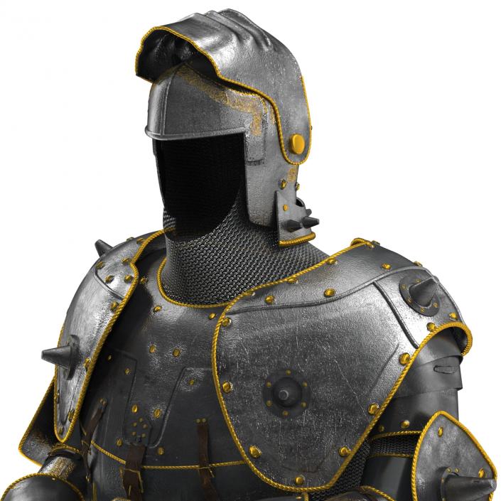 Medieval Suit of Armor 3 3D model