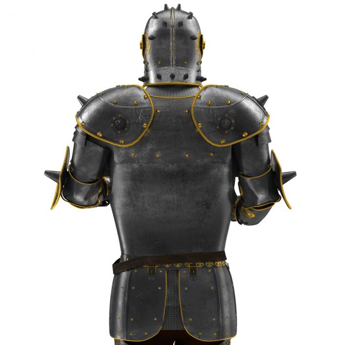 Medieval Suit of Armor 3 3D model