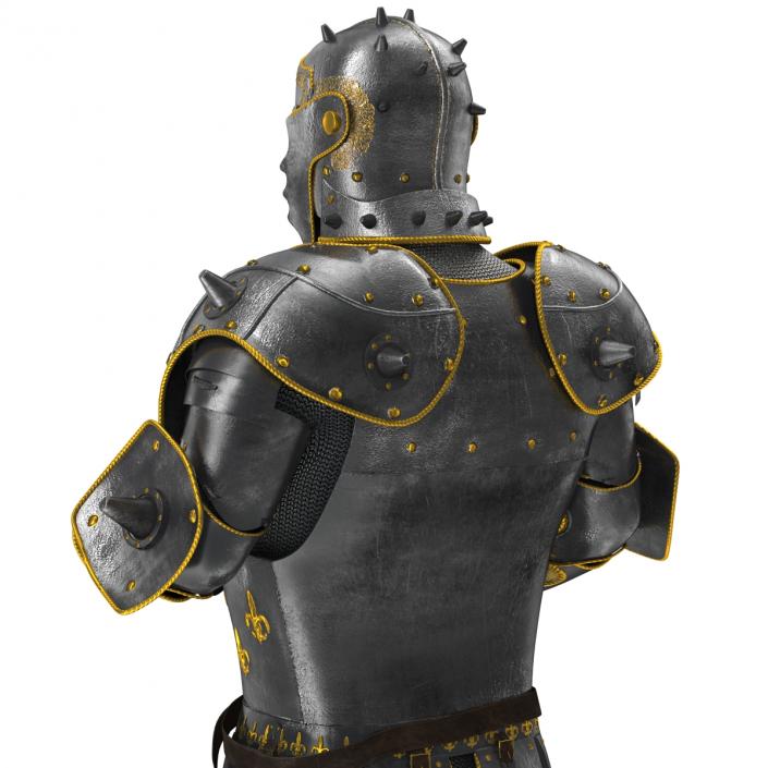 Medieval Suit of Armor 3 3D model