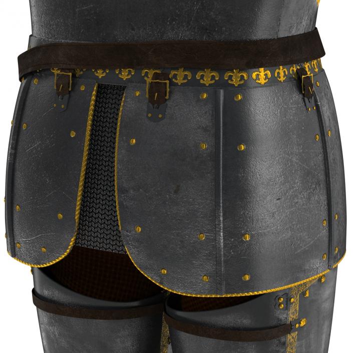 Medieval Suit of Armor 3 3D model