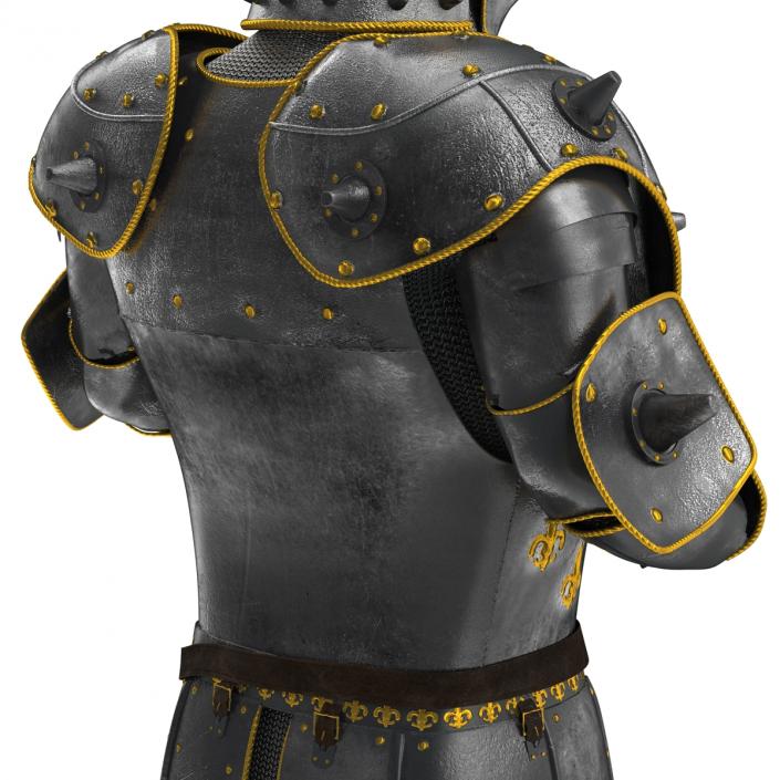 Medieval Suit of Armor 3 3D model