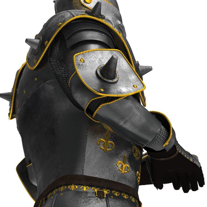 Medieval Suit of Armor 3 3D model