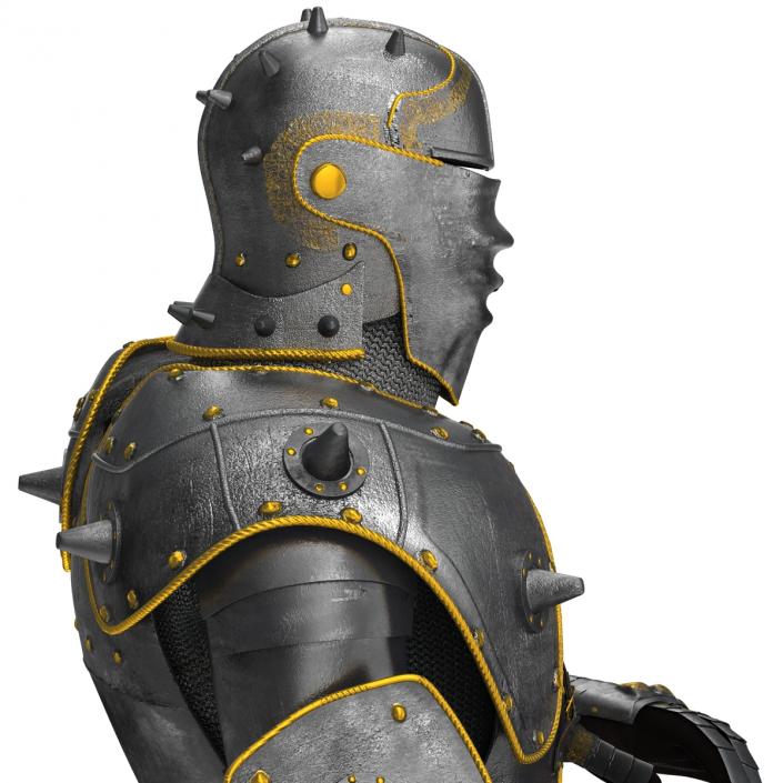 Medieval Suit of Armor 3 3D model