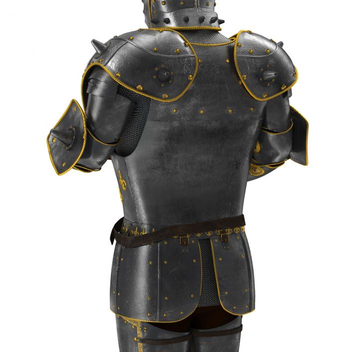 Medieval Suit of Armor 3 3D model