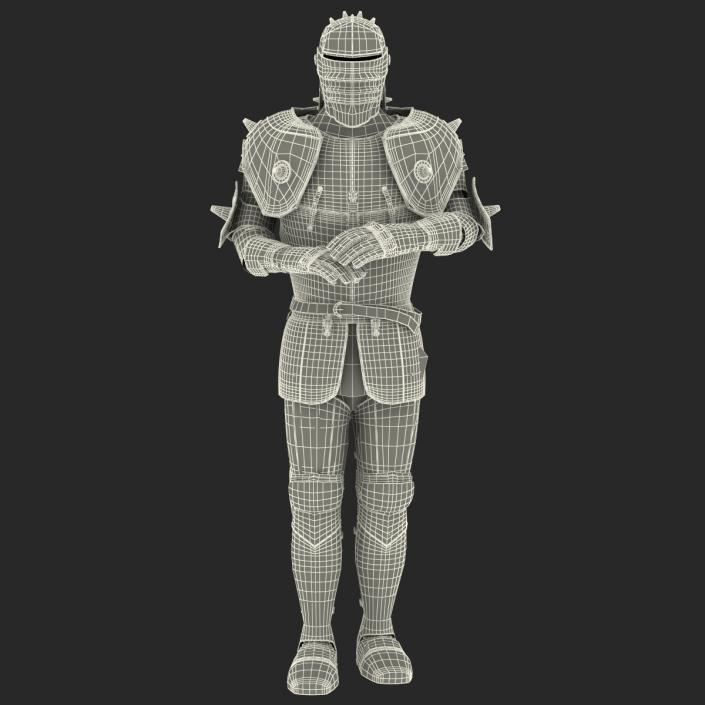 Medieval Suit of Armor 3 3D model