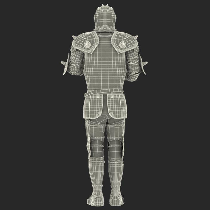 Medieval Suit of Armor 3 3D model