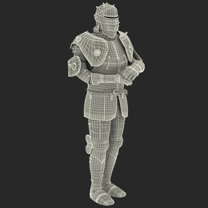 Medieval Suit of Armor 3 3D model