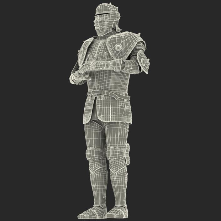 Medieval Suit of Armor 3 3D model