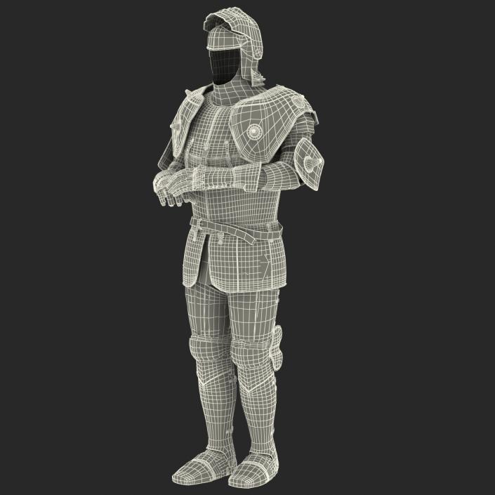 Medieval Suit of Armor 3 3D model