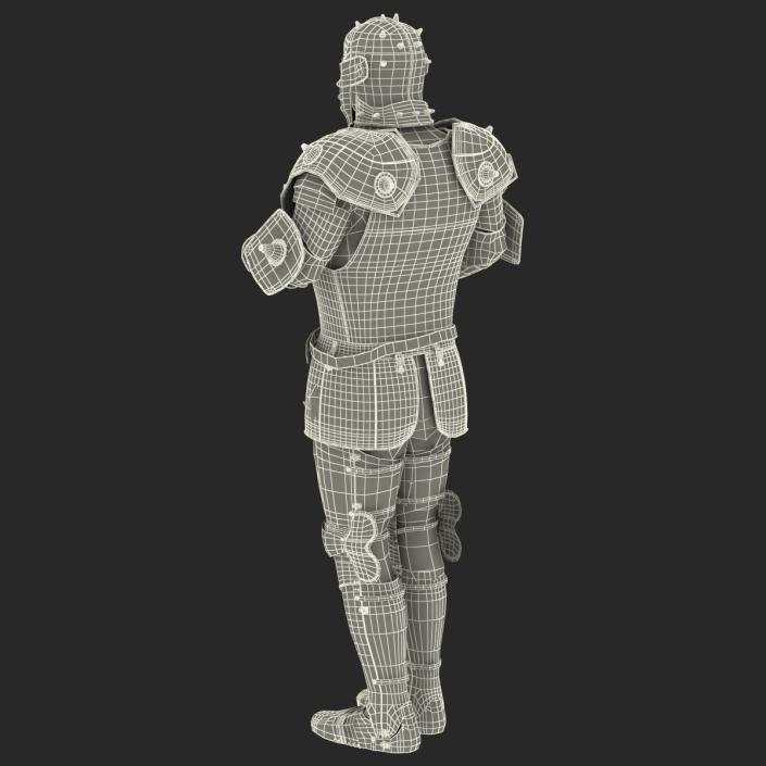 Medieval Suit of Armor 3 3D model