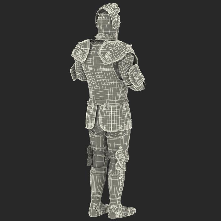 Medieval Suit of Armor 3 3D model